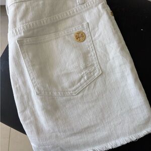 Tory Burch Ivory Trousers